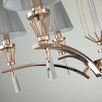 Купить с доставкой по Москве и России Подвесная люстра Favourite 2690-6P