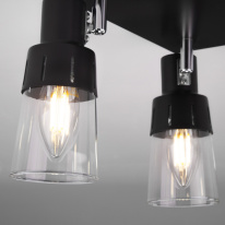 Купить Спот Eurosvet 20081/4 черный