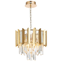 Фото Каскадная люстра Natali Kovaltseva AMAZONE 81444/5C GOLD