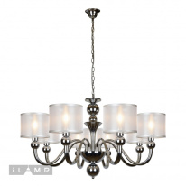 Подвесная люстра iLamp RM1690/8CR в интернет магазине Гет Лайт