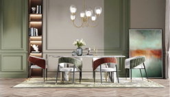 Люстра на штанге Maytoni MOD016PL-06BS Купить с доставкой по Москве и России Люстра на штанге Maytoni MOD016PL-06BS