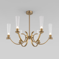 Купить Люстра на штанге Eurosvet 60141/6 латунь