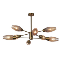 Люстра на штанге Escada 10165/8PL Copper Люстра на штанге Escada 10165/8PL Copper в интернет магазине Гет Лайт