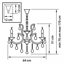 Цена на Подвесная люстра Lightstar 879087