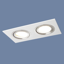 Купить с доставкой по Москве и России Встраиваемый светильник Elektrostandard 1051/2 WH белый