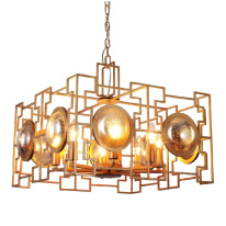 Купить Подвесная люстра Crystal Lux CUENTO SP8 GOLD