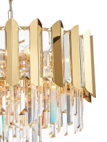 Цена на Каскадная люстра Natali Kovaltseva AMAZONE 81444/8C GOLD