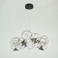 Фото Подвесная люстра Eurosvet 90369/12 черный жемчуг