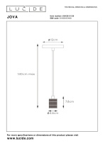 Купить с доставкой по Москве и России Подвесной светильник LUCIDE 08426/01/30
