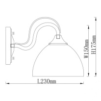 Бра DeMarkt 318025101 в интернет магазине Гет Лайт