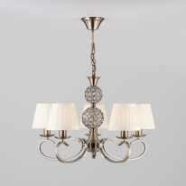 Фото Подвесная люстра Eurosvet 60089/5 античная бронза