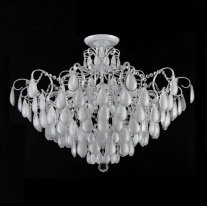 Фото Каскадная люстра Crystal Lux SEVILIA PL9 SILVER