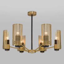 Фото Люстра на штанге Eurosvet 70139/6 латунь