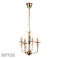 Фото Подвесная люстра iLamp 1030-4 GD