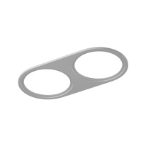 Фото Рамка SWG pro COMBO-1R2-WH