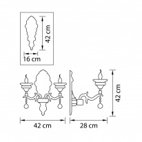 Цена на Бра Lightstar 695622