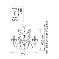 Цена на Подвесная люстра Lightstar 698085