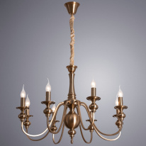 Подвесная люстра ARTE Lamp A6097LM-8PB в интернет магазине Гет Лайт