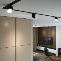 Цена на Светильник на шине Elektrostandard Smooth чёрный матовый 10W 4200K (85515/01) однофазный