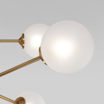 Купить Люстра на штанге Eurosvet 50383 латунь