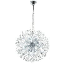 Фото Подвесная люстра Natali Kovaltseva NOVELLA 91004/15C CHROME