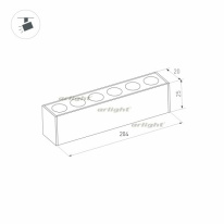Светильник на шине Arlight 033237 Купить Светильник на шине Arlight 033237