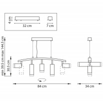 Цена на Подвесная люстра Lightstar LR7353638620