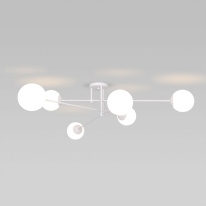 Фото Люстра на штанге Eurosvet 30181/6 белый