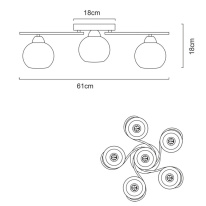Цена на Накладная люстра ARTE Lamp A6058PL-6CC