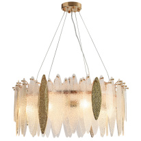 Фото Подвесная люстра Natali Kovaltseva TRIADA 91002/8C GOLD