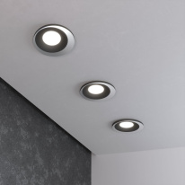 Купить с доставкой по Москве и России Встраиваемый светильник Elektrostandard 124 MR16 черный/серебро