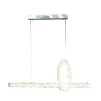 Фото Подвесная люстра AM Group OVALE CH D1000+300