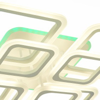 Накладная люстра Evoluce SLE200452-08RGB в интернет магазине Гет Лайт