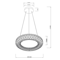 Подвесная люстра Escada 10232/1LED Купить с доставкой по Москве и России Подвесная люстра Escada 10232/1LED