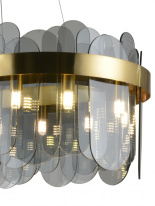 Цена на Подвесная люстра Natali Kovaltseva VALENCIA 91000/15C GOLD SATIN