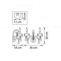 Цена на Бра Lightstar 738622