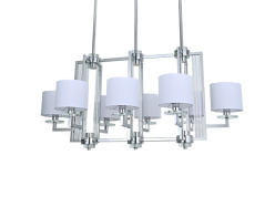 Фото Подвесная люстра Newport 35408/S chrome без абажуров
