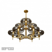 Фото Люстра на штанге iLamp 6607/9 GD