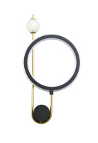 Бра Crystal Lux CORIDA AP25W LED BLACK/GOLD Фото Бра Crystal Lux CORIDA AP25W LED BLACK/GOLD