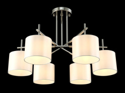 Люстра на штанге Crystal Lux SERGIO PL6 NICKEL Цена на Люстра на штанге Crystal Lux SERGIO PL6 NICKEL