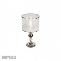 Цена на Настольная лампа iLamp T2400-1 Nickel