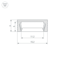 Профиль Arlight 036045 в интернет магазине Гет Лайт