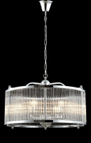 Подвесная люстра Crystal Lux TADEO SP6 D600 CHROME/TRANSPARENTE Цена на Подвесная люстра Crystal Lux TADEO SP6 D600 CHROME/TRANSPARENTE