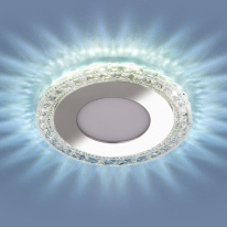 Встраиваемый светильник Elektrostandard 9909 LED 8W CL прозрачный в интернет магазине Гет Лайт