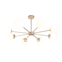 Люстра на штанге Escada 2110/8P Nickel Фото Люстра на штанге Escada 2110/8P Nickel