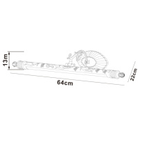 Цена на Светильник для картин ARTE Lamp A6308AP-1AB
