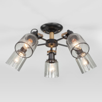 Фото Люстра на штанге Eurosvet 70111/5 черный