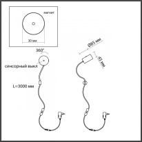 Бра Odeon Light 6600/7WL в интернет магазине Гет Лайт