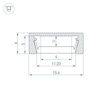 Профиль Arlight 044541 в интернет магазине Гет Лайт