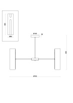Цена на Люстра на штанге Freya FR5368CL-14BS